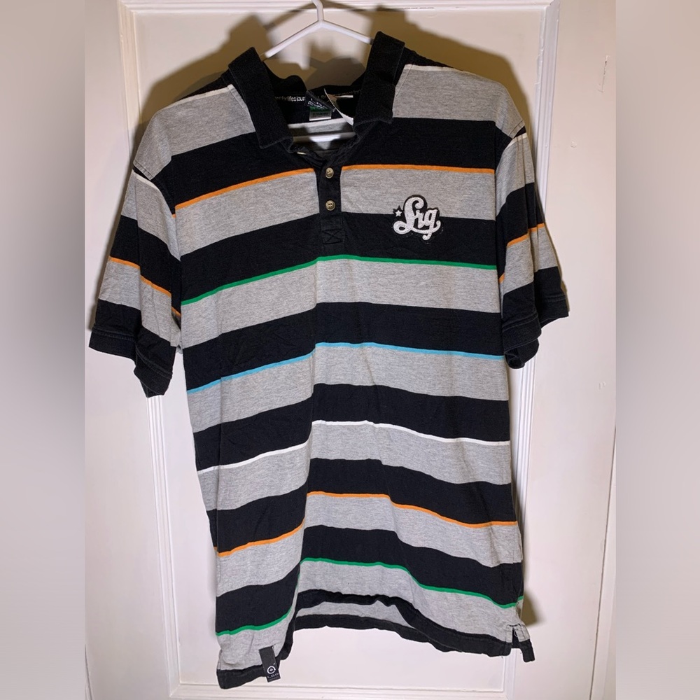 Y2K LRG polo shirt
